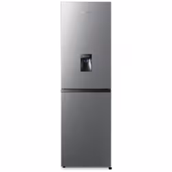 Fridgemaster MC55240DES Freestanding Fridge Freezer - Silver