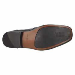 Mens Hush Puppies Formal Loafers Coach IIS - UK 6, Black