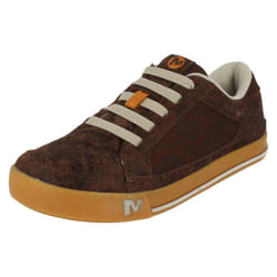 Boys Merrell Casual Shoes Sky Jumper Brash - UK 9 Child, Brown