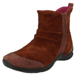 ) Ladies Merrell Casual Ankle Boots Madrasa - UK 3.5, Cinnamon (Brown