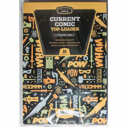 10 CBG Current Comic Book Top Loaders - Ultra Archival Quality for Protecting Your Comic Books