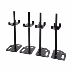 DEWALT Shelf Leveling/Floor Anchoring Adjustable Accessories Industrial Storage Racks  Durable Steel Mounting Plates  Wedge A ...