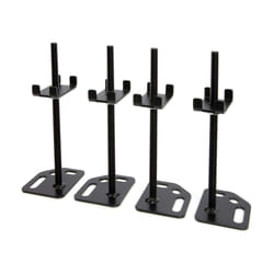 DEWALT Shelf Leveling/Floor Anchoring Adjustable Accessories Industrial Storage Racks  Durable Steel Mounting Plates  Wedge Anchors Included for Tippi