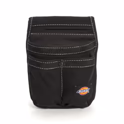 Dickies Storage Pouch for Tool and Work Belts 4 Pockets Cushioned Slip Pocket Durable Canvas Snap-Back Compatible with 3- ...