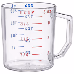 Cambro Measure Cup 1 Cup Clear (25MCCW135)