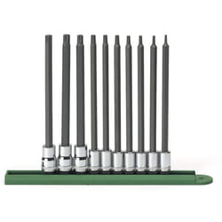 10 Pc. 1/4" & 3/8" Drive Long Torx Bit Socket Set - 80588