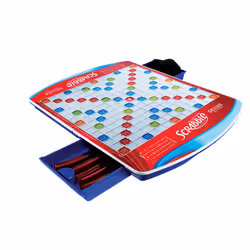 Hasbro Gaming Scrabble Deluxe Edition Board Game (Amazon Exclusive)