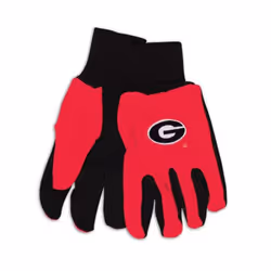 Georgia Bulldogs Two Tone Gloves - Adult - New Logo