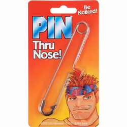 Loftus International Pin Thru Nose, Fake wound, Child, Any gender, Taiwan, Blister, 1 pc(s)