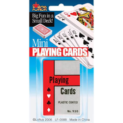 Loftus International Mini Playing Cards Card Game Party