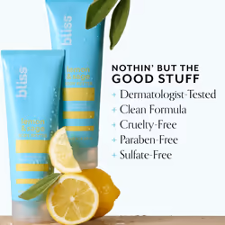 Bliss Lemon and Sage Body Butter - Maximum Moisture cream - 67 Fl Oz Lotion for Dry Skin - Long-Lasting Moisturizer for Women & Men - Vegan and cruelt