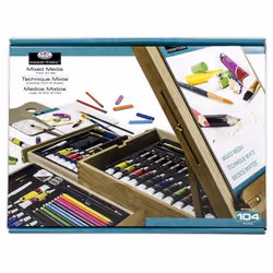 Royal & Langnickel All Media Easel Artist Set (104 Piece)