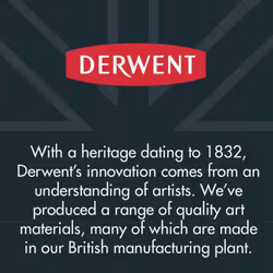 Derwent Inktense Blocks 12 Tin  Set of 12  8mm Block  Soft Texture  Wa