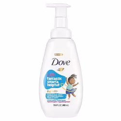 Dove Kids Care Body Wash Cotton Candy Foaming Wash, 2x400ml