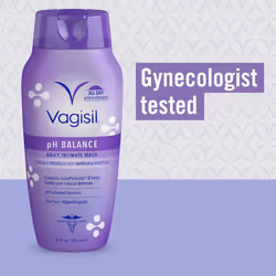 Vagisil pH Balanced Daily Intimate Feminine Wash for Women, Gynecologist Tested, Hypoallergenic, 12 Ounce