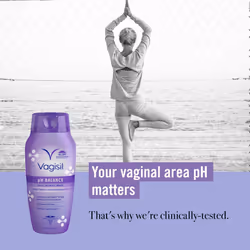 Vagisil pH Balanced Daily Intimate Feminine Wash for Women, Gynecologist Tested, Hypoallergenic, 12 Ounce