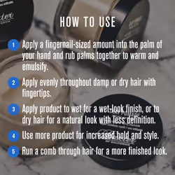 Baxter of California Clay Pomade Firm Hold / Matte Finish Hair Pomade