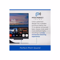 Cello C1924WSF 12 Volt 19 inch Smart Frameless TV With Built-in DVD