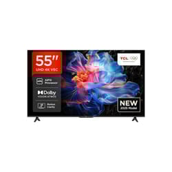 TCL 55V6C-UK 55" 4K Ultra HD, HDR TV, Smart TV Powered by Google TV (Dolby Audio, Voice Control, 2025 New Model