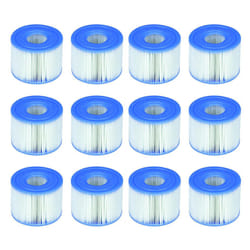 Intex 6 x 29001E B00PUZW3N2 Purespa Type S1 Easy Set Pool Cartridges 12 Filters | 2  1 Pack Blue