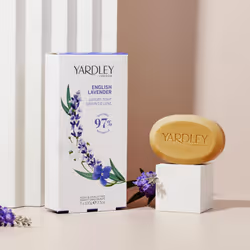 London English Lavender Luxury Soaps for her 3x100g