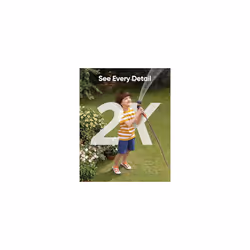 eufy Security SoloCam S220 Solar Security Camera Outdoor Wireless, Continuous Power, 2K Resolution Home Security Camera, 2.4 GHz Wi-Fi