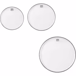 Remo PP-1420-BE Emperor Clear Tom Drumhead Pack - 10"" 12"" & 16""
