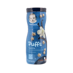 Gerber, Puffs Cereal Snack, 8+ Months, Vanilla, 42g