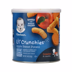Gerber, Lil' Crunchies, 8+ Months, Apple Sweet Potato, 1.48 oz (42 g)