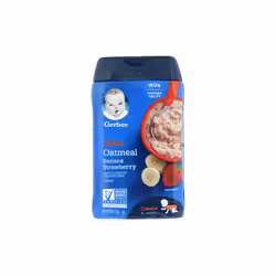 Gerber, Oatmeal Cereal, 8+ Months, Banana Strawberry (227g)