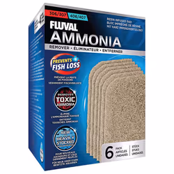 Fluval 306/307 - 406/407 Ammonia Remover (6 Pack)