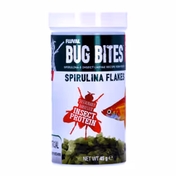 Fluval Bug Bites Spirulina Flakes 45g