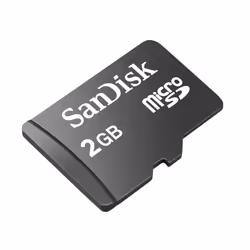 2 GB microSD 2GB MicroSD Class 2 memory card - memory cards (MicroSD, Black, Class 2)