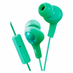 JVC Gumy Plus, Wired, 10 - 20000 Hz, Calls/Music, 4.1 g, Headset, Green