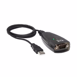 Tripp Lite USA-19HS Keyspan USB to Serial Adapter - USB-A Male to DB9 RS232 Male, 3 ft. (0.91 m), TAA, USB, Serial, RS-232, U ...