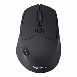 Logitech M720 Bluetooth + 2.4G Wireless Mouse Black