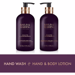 Baylis & Harding Limited Edition Wild Fig & Pomegranate Luxury Hand Care Gift Set - Vegan Friendly