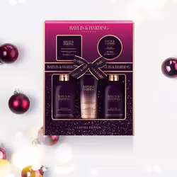 Baylis & Harding Limited Edition Wild Fig & Pomegranate Perfect Pamper Gift Pack - Vegan Friendly