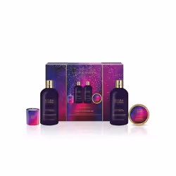 Baylis & Harding Midnight Fig & Pomegranate Luxury Candlelit Bathing Gift Set - Vegan Friendly