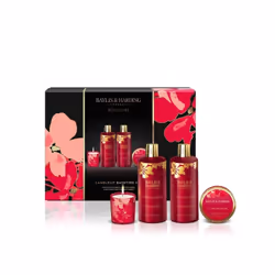 Baylis & Harding Boudiore Cherry Blossom Luxury Candlelit Bathing Gift Set - Vegan Friendly