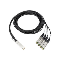 HPE 100GB QSFP28 3m InfiniBand/fibre optic cable QSFP+ 4x QSFP+ Aluminium, Black