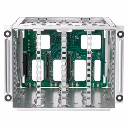 HPE ML110 Gen10 4LFF Drive Cage Kit, Rack, HDD Cage, Aluminium, Green, 3.5", 260.4 mm, 228.6 mm
