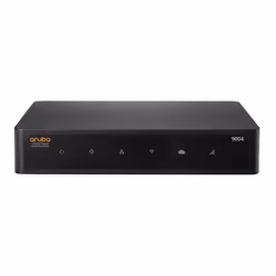 HPE Aruba Networking Aruba 9004 (RW) TAA, Black, LAN, Status, WAN, WLAN, 100,1000 Mbit/s, 3DES, AES, RJ-45, 25 W
