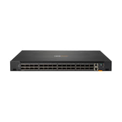 HPE Aruba Networking CX 8325-32C 32p 100G QSFP+/QSFP28 Back-to-Front 6 Fans 2 Power Supply Bundle