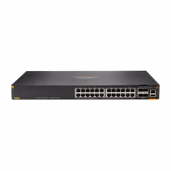 HPE Aruba Networking Aruba 6300F 24-port 1GbE Class 4 PoE & 4-port SFP56, Managed, L3, Gigabit Ethernet (10/100/1000), Power ...