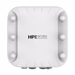 HPE Aruba Networking AP-518 (EG) Dual Radio 4x4/2x2 Wi-Fi 6 6xRPSMA Connectors Hardened AP