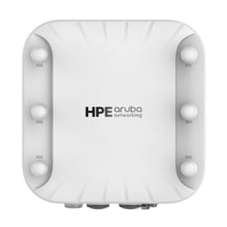 HPE Aruba Networking AP-518 (EG) Dual Radio 4x4/2x2 Wi-Fi 6 6xRPSMA Connectors Hardened AP