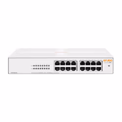 HPE Aruba Networking Aruba Instant On 1430 16G, Unmanaged, L2, Gigabit Ethernet (10/100/1000), Full duplex, Rack mounting, 1U