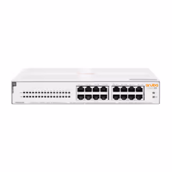 HPE Aruba Networking Aruba Instant On 1430 16G Class4 PoE 124W, Unmanaged, L2, Gigabit Ethernet (10/100/1000), Power over Eth ...