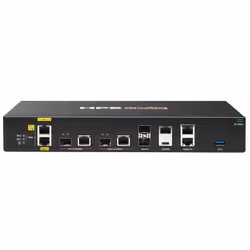 HPE Aruba Networking EdgeConnect 10106 1G 2x SFP 2x Combo 1G 2x RJ45 PoE+ SD-WAN Gateway
